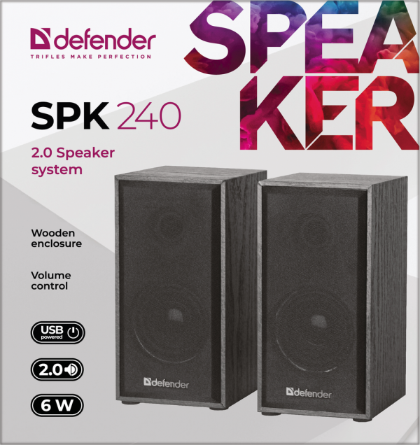 Defender SPK 240 6W 2.0 Speaker system