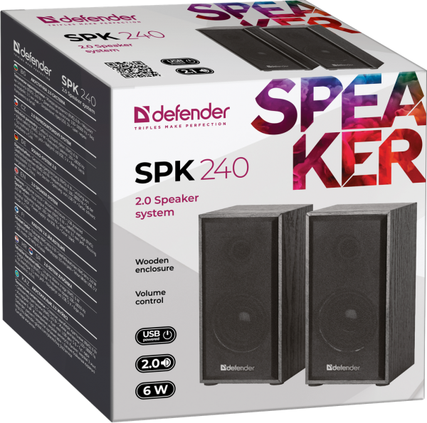 Defender SPK 240 6W 2.0 Speaker system