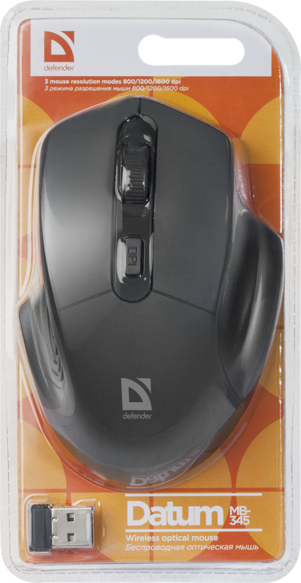 Defender Datum MB-345 Wireless optical mouse