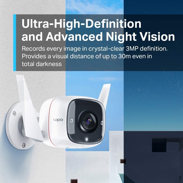 Tp-Link Tapo C310 New Outdoor Security Wi-Fi Camera