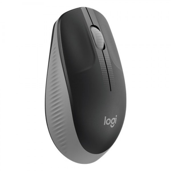 Logitech M190 Grey Wireless Mouse, 910-005906