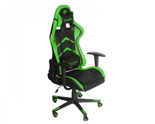 MARVO CH106 Gaming stolica Zelena