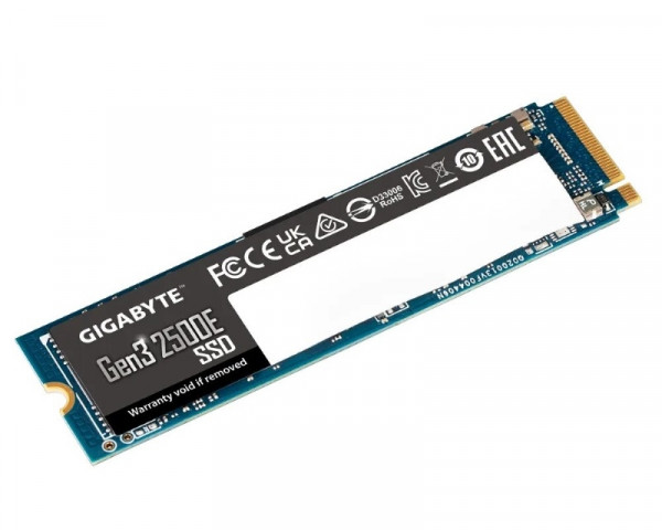 GIGABYTE 500GB M.2 PCIe Gen3 x4 NVMe 2500E SSD G325E500G